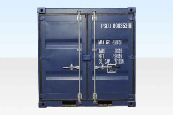 12 8ft Dark Blue container front final 960x640 1