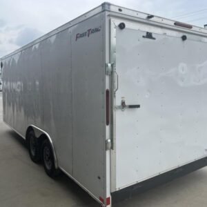 USED 2021 Wells Cargo 8.5X20 Cargo Enclosed Trailer 7000 GVW Qtu0dUjcok0m