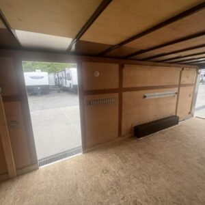 USED 2021 Wells Cargo 8.5X20 Cargo Enclosed Trailer 7000 GVW l7xedsml56wg