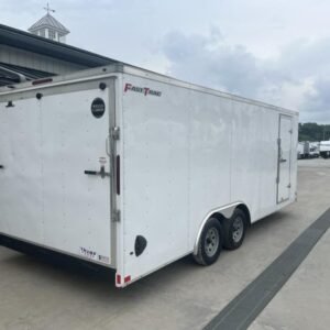 USED 2021 Wells Cargo 8.5X20 Cargo Enclosed Trailer 7000 GVW oaBCTY93kubn